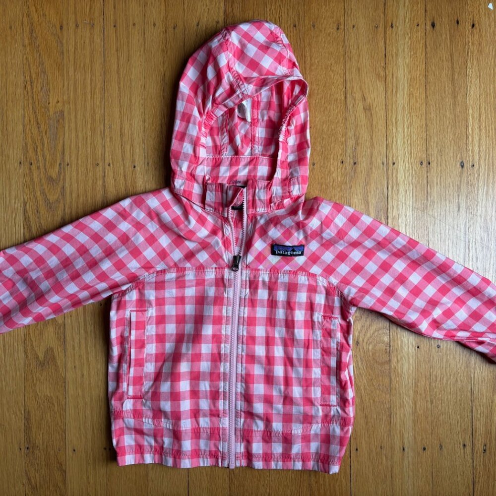 Patagonia Infant Gingham Windbreaker (12-18 months)